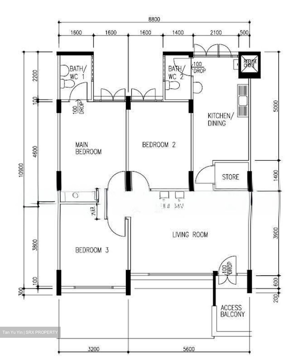 Blk 728 Khatib Spring (Yishun), HDB 4 Rooms #632246161